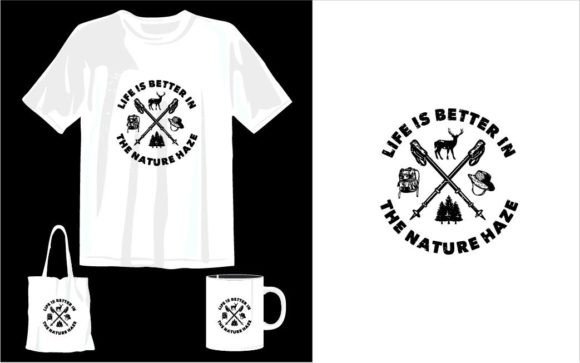 A Graphic Designer's Review: This Nature Logo for Branding & T-Shirt Designs