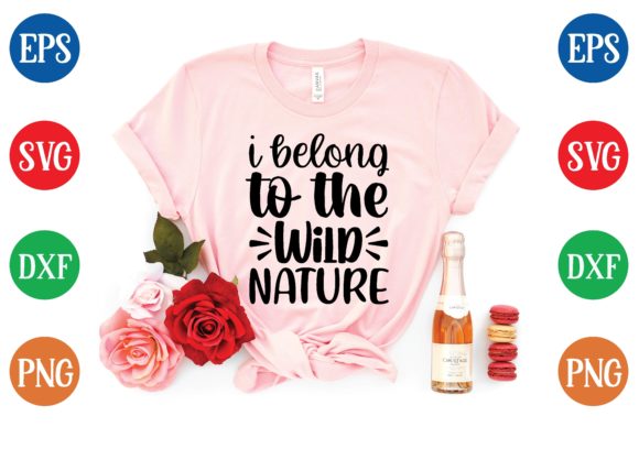 A Graphics Asset for T-Shirt Designs and Wild Nature Themes