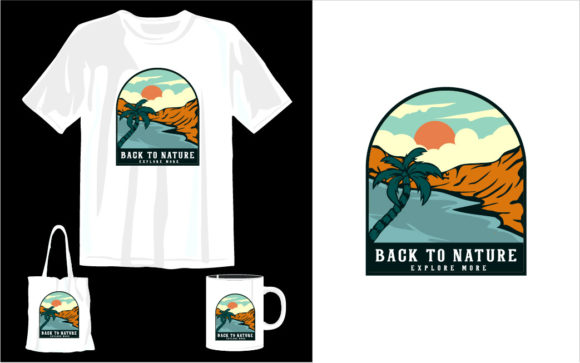 A Nature Graphics Asset for T-Shirt Designs and More