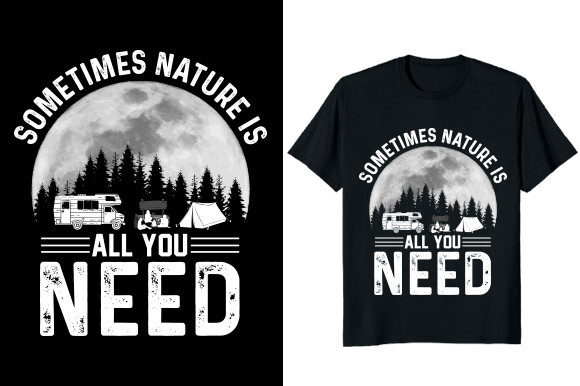 A Real Crafter’s Look at the Sometimes Nature is Graphic for T-Shirt Designs
