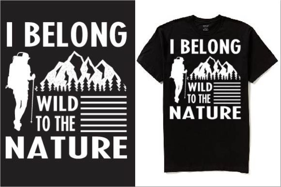 A Real-World Look at the Hiking Nature Embroidery Design