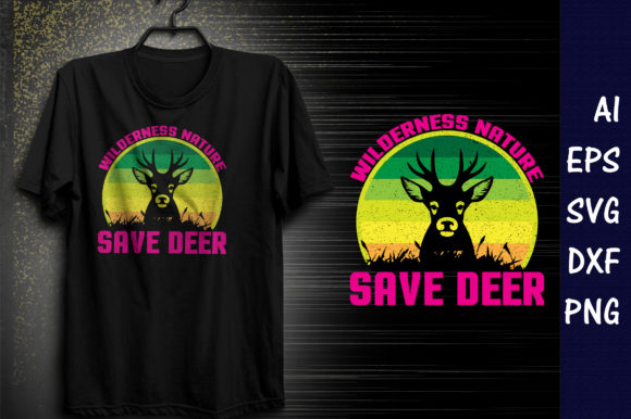 A Review of Will Derness Nature Save Deer Graphics for T-Shirt Designs