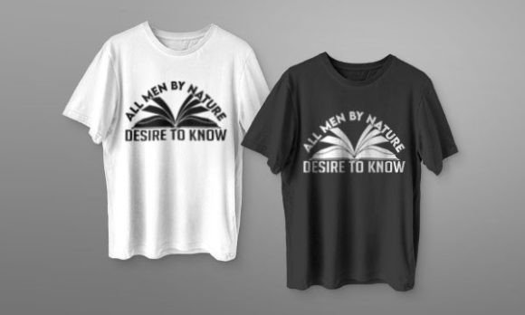All Men by Nature Desire to Know: Graphic Design Asset Review