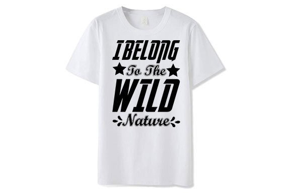 Evaluating a ‘I Belong to the Wild Nature’ T-Shirt Graphic