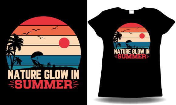 Nature Glowing in Summer: A Graphic Gem for Authentic Branding