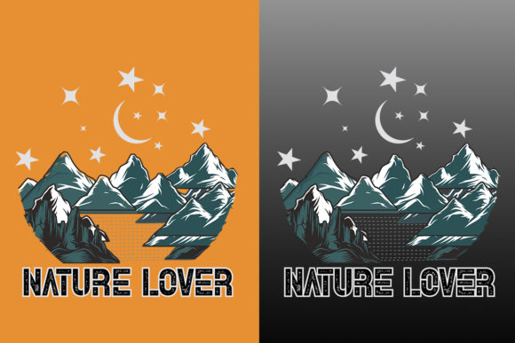 Nature Illustration Graphics for Modern T-Shirt Designs