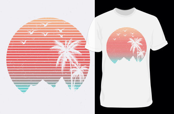 Nature Vintage Color T-Shirt Graphics: A Seller's First Look