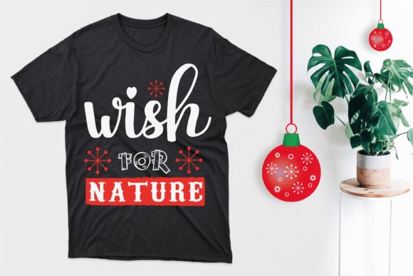 Wish for Nature T-Shirt Design: A Versatile Graphics Asset